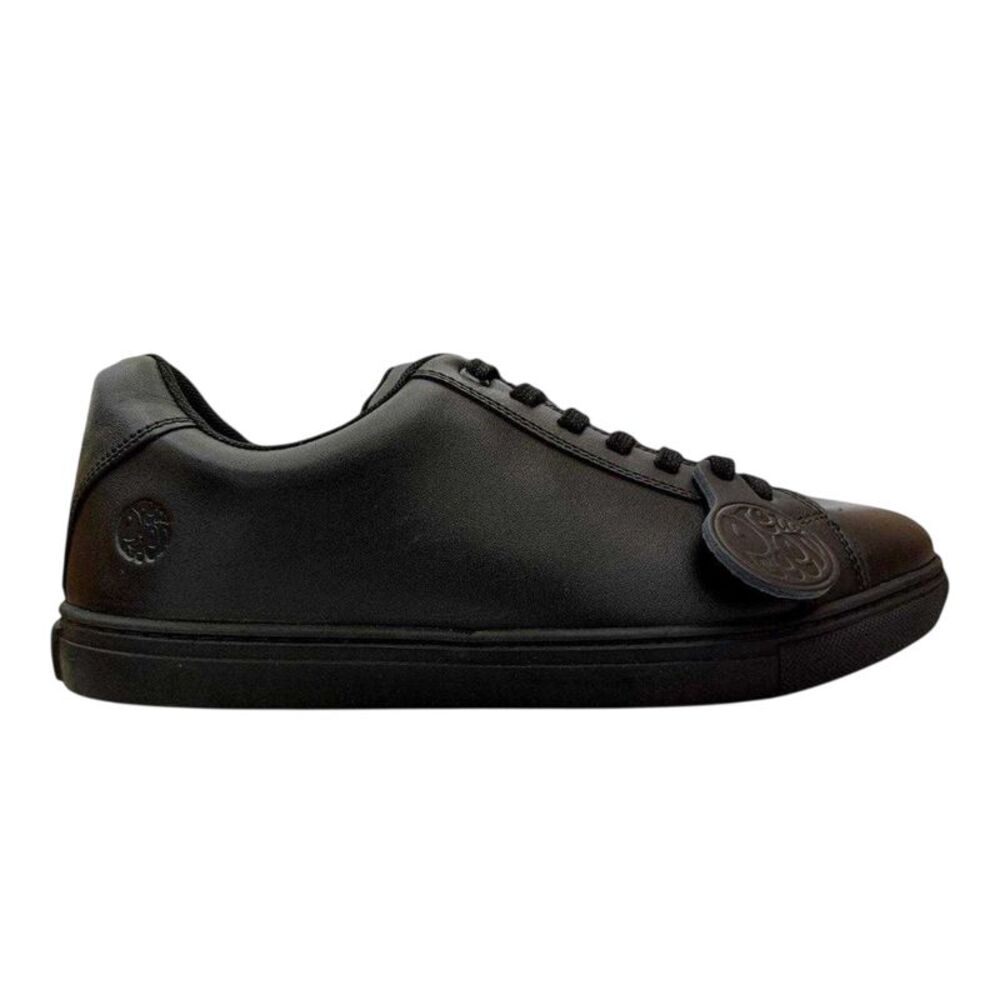 Pretty Green Mens Latham Leather Formal Shoes / Black